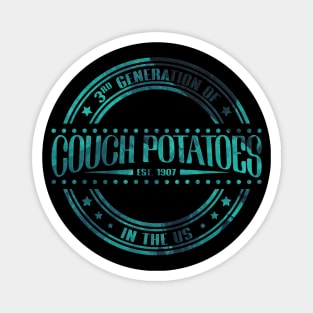 Third generation of couch potatoes in the US Magnet